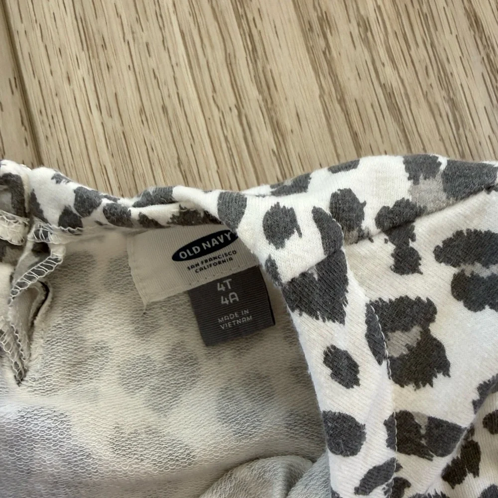 New Old Navy Cheetah Leopard Dress 4T